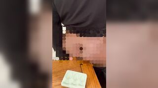 Anye Mechell3's ice-cold booty explodes with cum