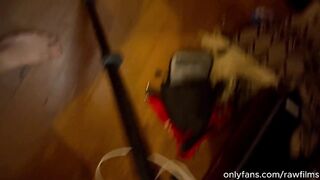 "I`M GOING TO CUM" - 18yo Black Latin babe Begging Me To Fill Her Up