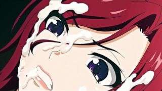 Red-Haired Sensei with Large Boobs Likes the Paizuris