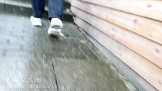 Riskante spritzige Gondelfahrt - Oral date in der Seilbahn