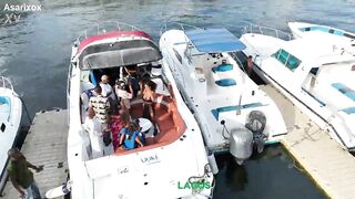 Asari XOX and hawt black girlfriends get banged on a boat cruise (TRAILER)